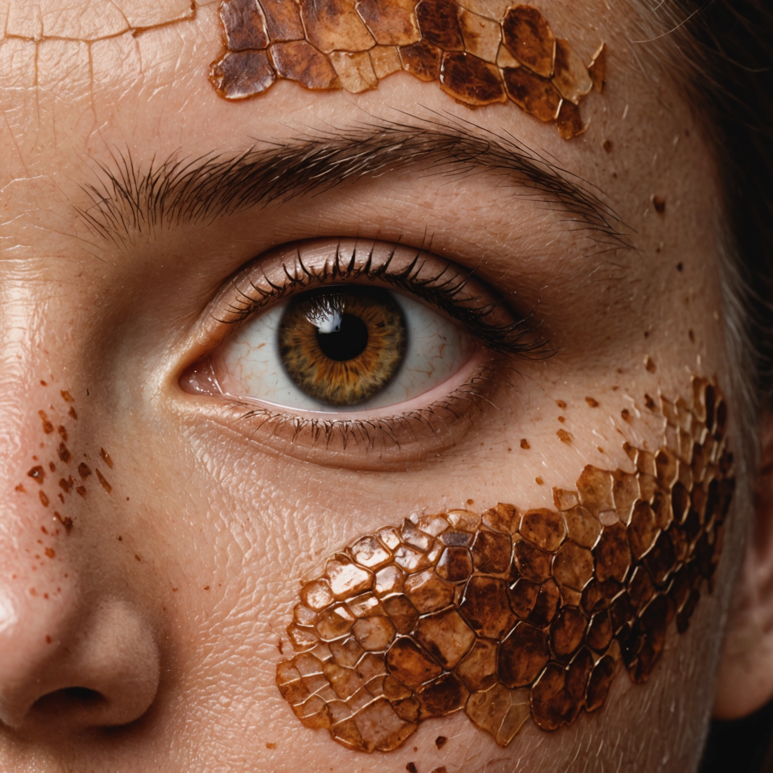 Когда коричневые шелушащиеся пятна на коже вызывают тревогу: что важно знать